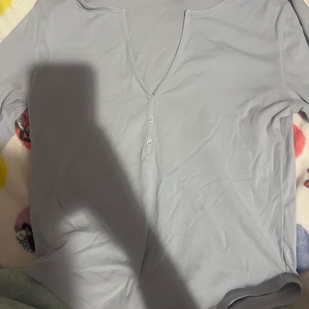 Light Purple Long Sleeve Top
